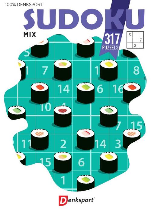 Denksport puzzelboek Sudoku Mix