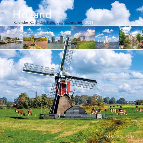 Holland mini maandkalender 2023