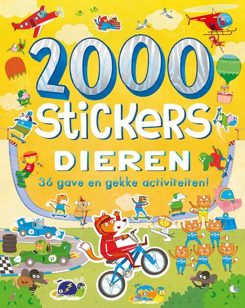 2000 stickers Dieren | Boek | 9781527019706 | ReadShop
