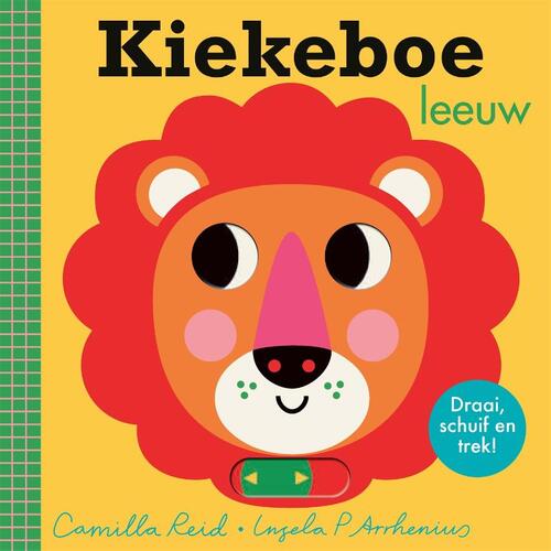 Kiekeboe leeuw Camilla Reid Kartonboekje 9789025777166