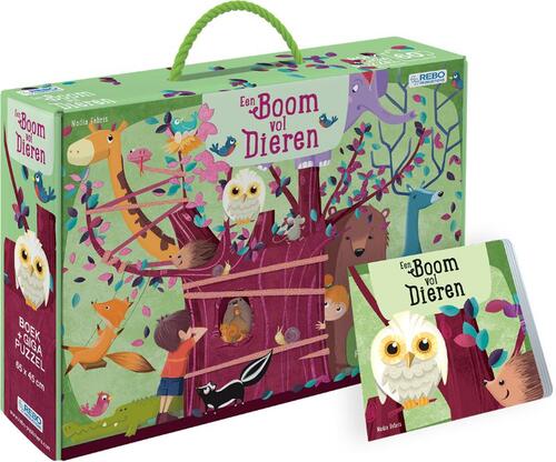 Haarzelf Bediening mogelijk Momentum Een boom vol dieren - boek + giga puzzel, Rebo Productions | Kartonboekje | 9789036641944 | ReadShop Haarzelf Bediening mogelijk Momentum Een boom vol dieren - boek + giga puzzel, Rebo Productions | Kartonboekje | 9789036641944 | ReadShop