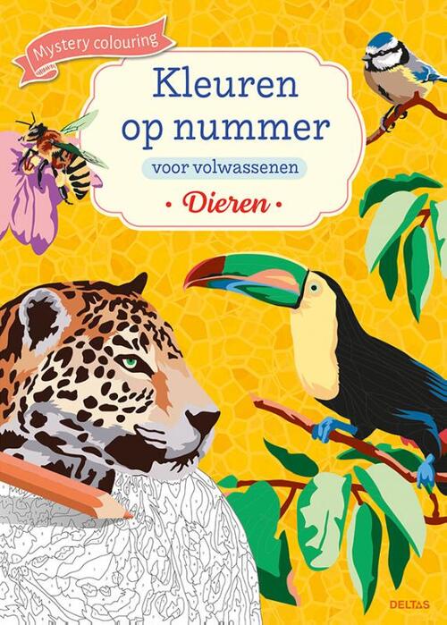 Kleuren nummer volwassenen Dieren, Centrale Uitgeverij Deltas | Boek | 9789044760064 | ReadShop