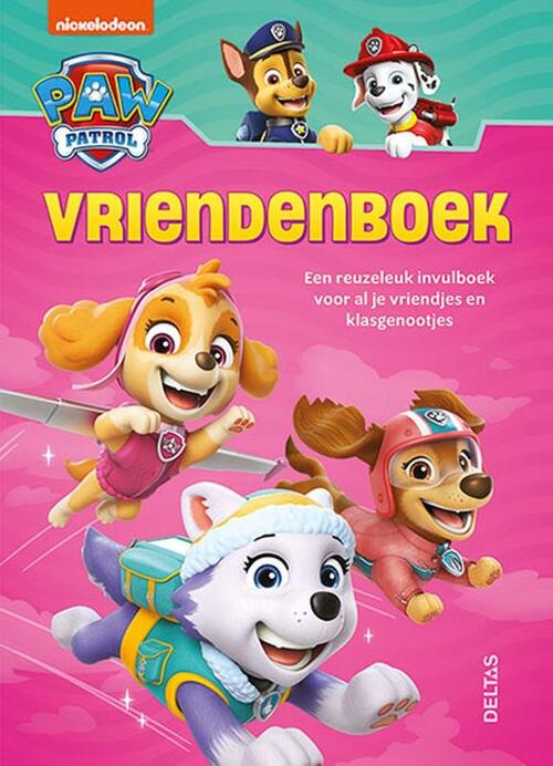Paw Patrol Vriendenboek – Superleuk Invulboek Voor Al Je Vriendjes En Klasgenoten