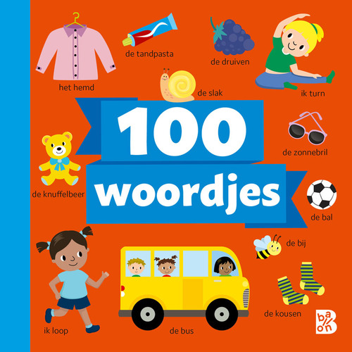 niemand Ga door een miljoen 100 Eerste Woordjes, Ballon Kids | Kartonboekje | 9789403227382 | ReadShop