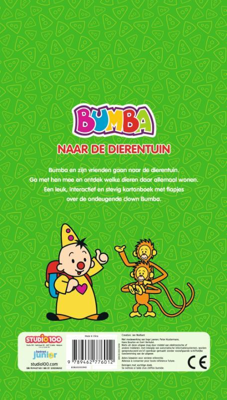 Bumba : kartonboek met flapjes (lang) - In de dierentuin