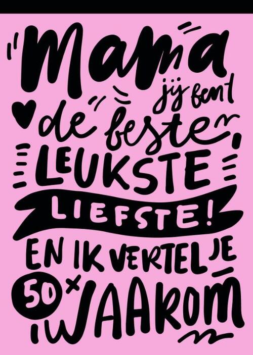 I love you - invulboeken - Mama