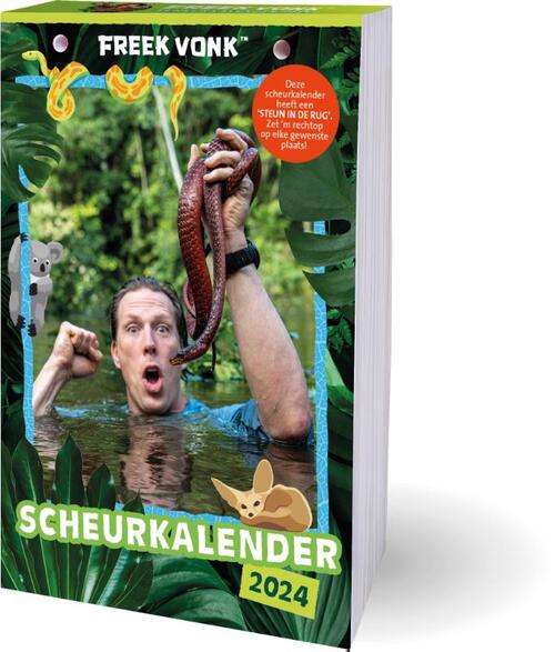 Freek Vonk scheurkalender 2024, Freek Vonk Boek 9789464326093