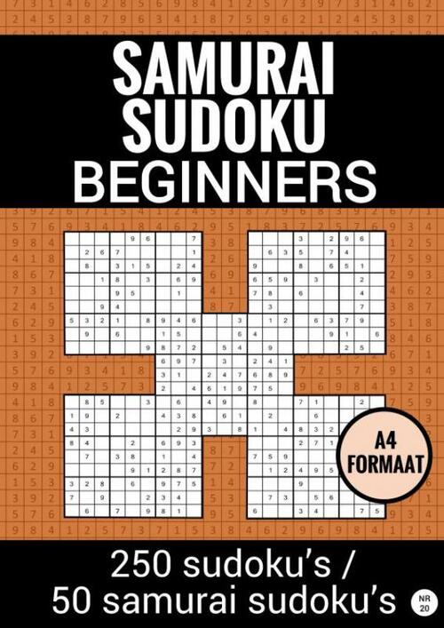 Onmogelijk Laatste Baby SAMURAI SUDOKU - Makkelijk - nr. 20 - Puzzelboek met 100 Makkelijke Puzzels  voor Volwassenen en Ouderen, Sudoku Puzzelboeken | Boek | 9789464656732 |  ReadShop