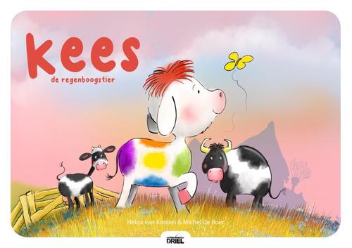 Kees de regenboogstier kamishibai vertelplaten, Helga van Kooten | Boek